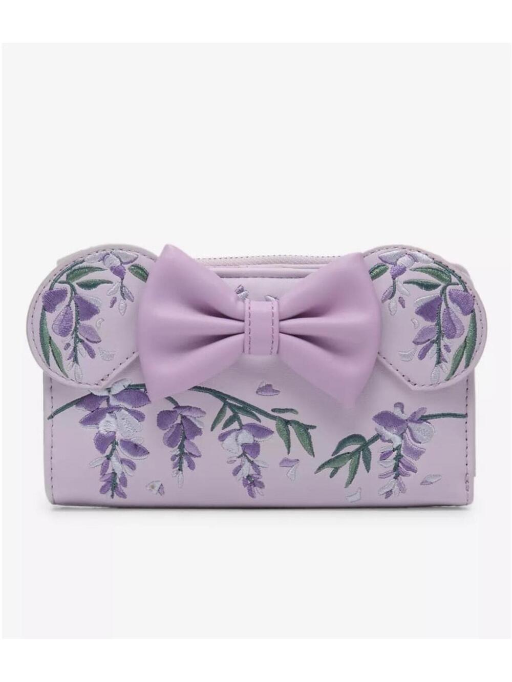Loungefly Disney Minnie Mouse Wisteria Floral Scented Wallet